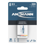 Akumulator NiMH ANSMANN Block/6F22 300mAh 8.4V