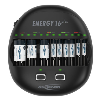 Ładowarka do akumulatorów ANSMANN Energy 16 plus
