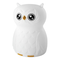 Lampka nocna ANSMANN silikonowa w kształcie sowy