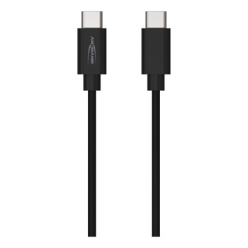 Kabel USB-C/USB-C ANSMANN 1.2m czarny