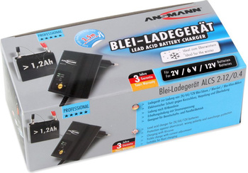 Ładowarka do akumulatorów ANSMANN ALCS 2-12/0.4