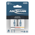 Akumulatory NiMH ANSMANN C/HR14 4500mAh 1.2V - 2szt.