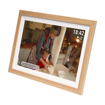 Ramka na zdjęcia Denver PFF-1505LW z FRAMEO drewniana